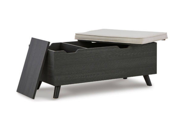 Yarlow Closed Storage Bench - Image 4