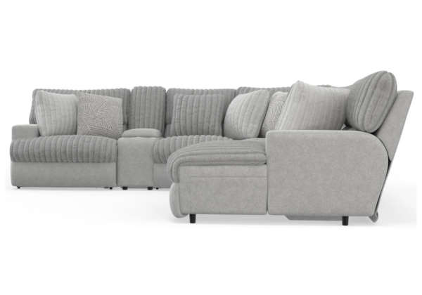 Abraxas Moonstruck 6pc Power Reclining Sectional - Image 4