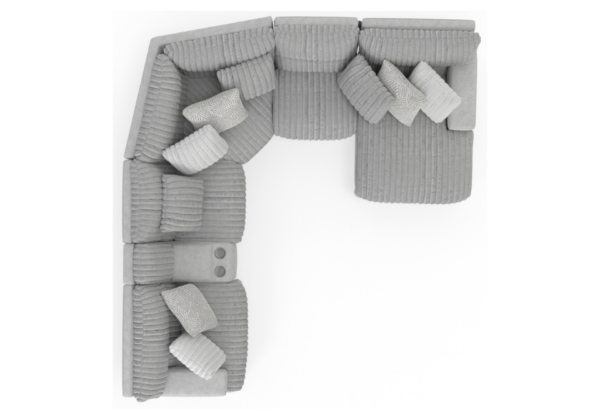 Abraxas Moonstruck 6pc Power Reclining Sectional - Image 6