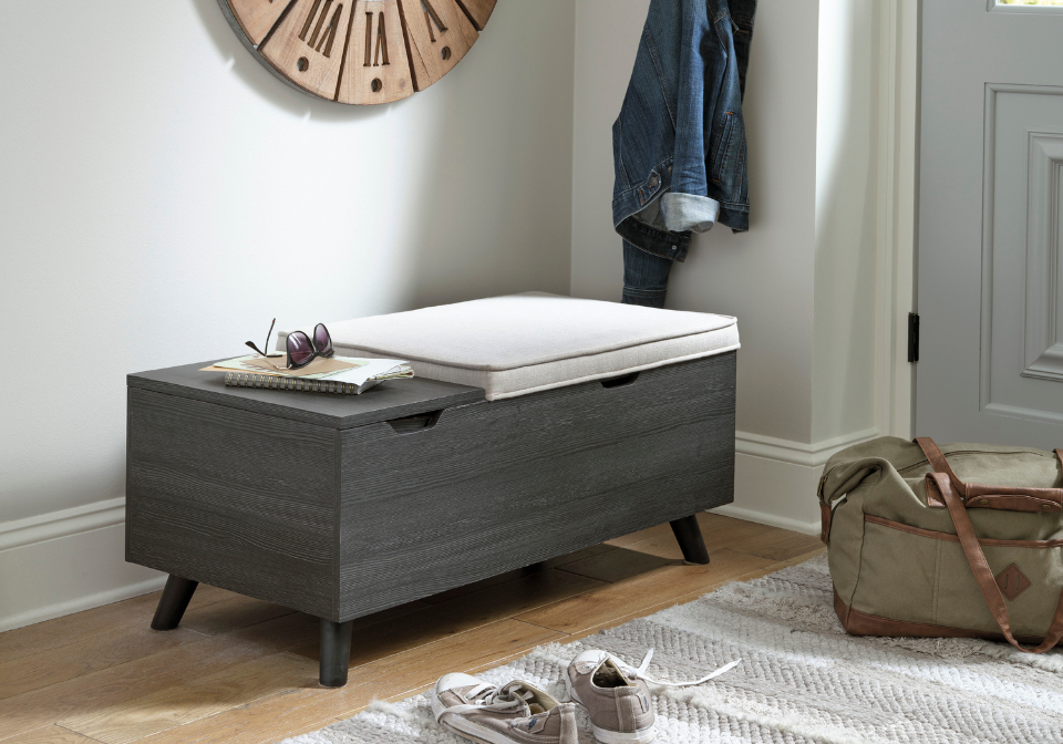 Yarlow Closed Storage Bench