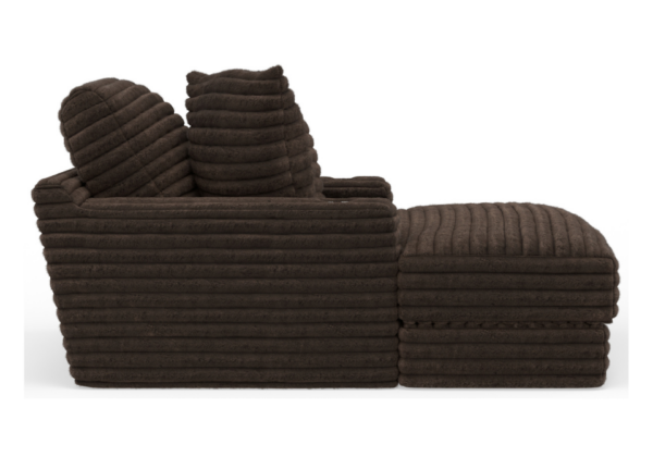 Comfrey Chocolate Chaise - Image 2