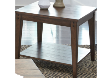 Lake House Square Lamp Table
