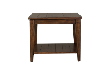 Alternative view of Lake House Square Lamp Table