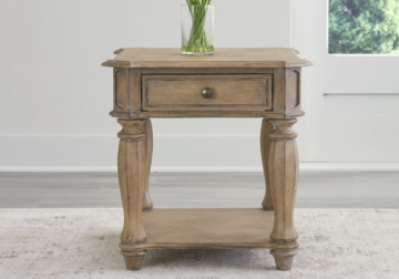 Magnolia Manor Bisque End Table