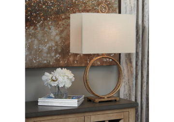 Alternative view of Mahala Metal Table Lamp