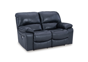 Alternative view of Leesworth Ocean Power Reclining Loveseat
