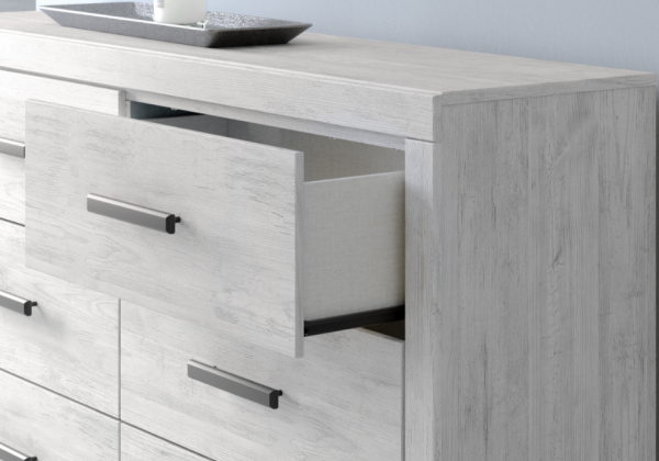 Cayboni Whitewash Dresser - Image 4