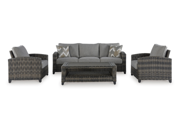 Oasis Court 4-Piece Outdoor Set - Image 2