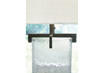 Alternative view of Fentonley Glass Table Lamp