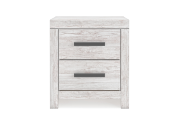 Cayboni Whitewash Nightstand