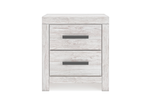 Cayboni Whitewash Full Bed Set - Image 6