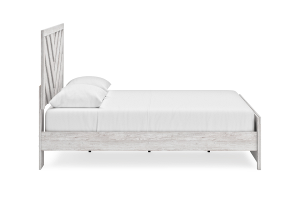 Cayboni Whitewash Queen Bed - Image 5