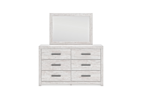 Cayboni Whitewash Full Bed Set - Image 5