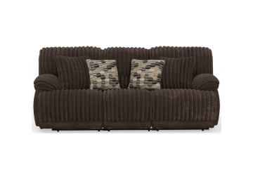 Hollifield Chocolate Power Reclining Sofa