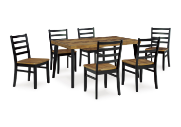 Alternative view of Blondon 7-Piece Dining Set