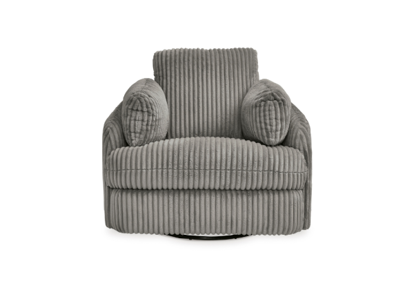 Tie-Breaker Fog Swivel Glider Recliner - Image 3
