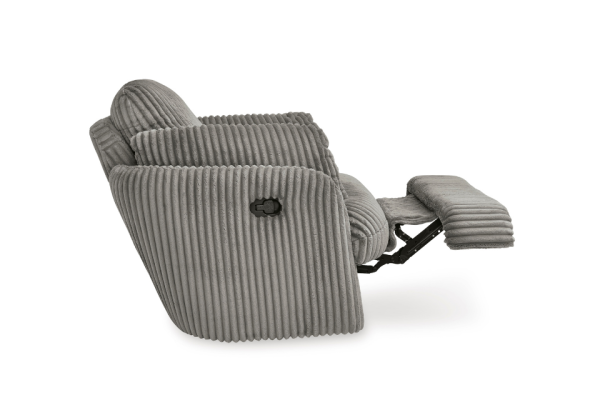 Tie-Breaker Fog Swivel Glider Recliner - Image 4