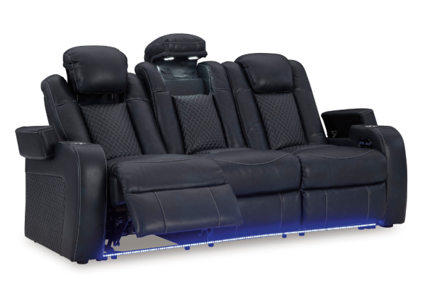 Fyne-Dyme Sapphire Power Reclining Sofa - Image 8