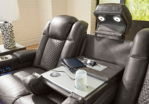 Fyne-Dyme Shadow Power Reclining Sofa - Image 5