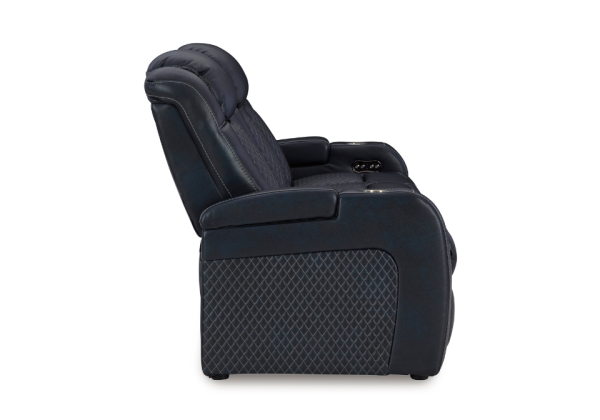 Fyne-Dyme Sapphire Power Reclining Sofa - Image 9