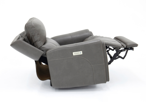 Leon Smoke Power Recliner - Image 3