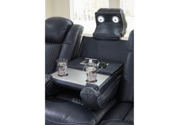 Fyne-Dyme Sapphire Power Reclining Sofa Set - Image 4