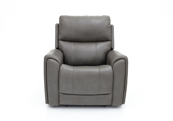 Leon Smoke Power Recliner - Image 2