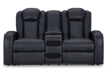 Alternative view of Fyne-Dyme Sapphire Power Reclining Loveseat