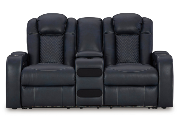 Fyne-Dyme Sapphire Power Reclining Loveseat - Image 2
