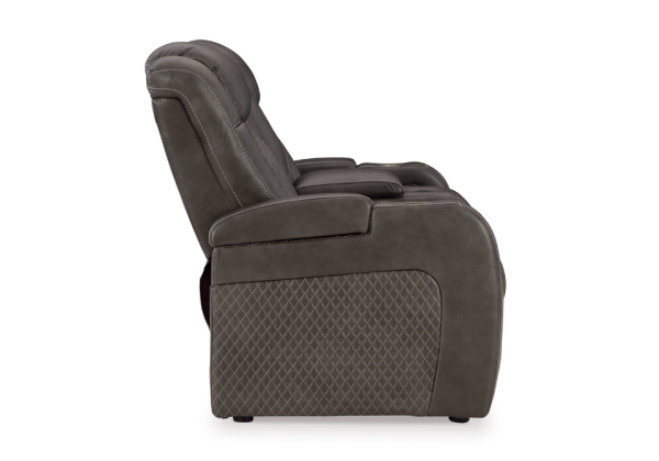 Fyne-Dyme Shadow Power Reclining Loveseat - Image 4