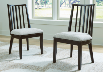 Galliden Black Dining Side Chair