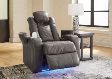 Alternative view of Fyne-Dyme Shadow Power Recliner