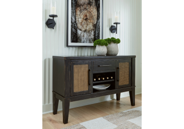 Alternative view of Galliden Black Dining Room Server