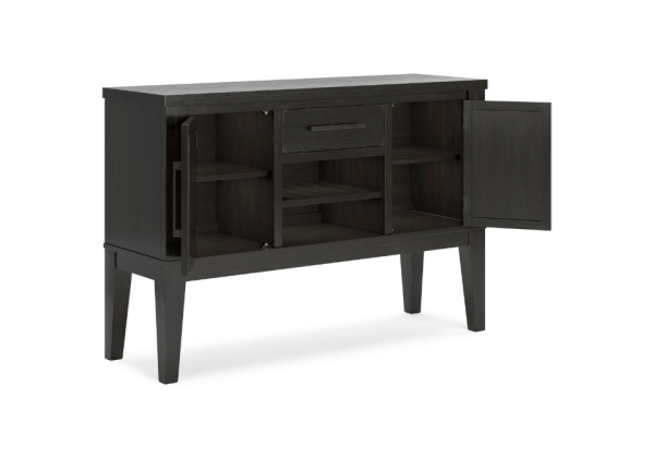 Galliden Black Dining Room Server - Image 4