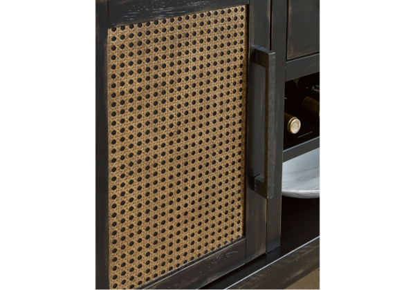 Galliden Black Dining Room Server - Image 5