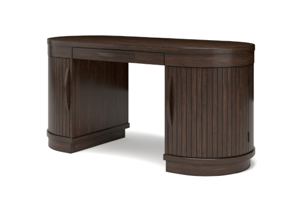 Korestone Warm Brown Office Desk - Image 3