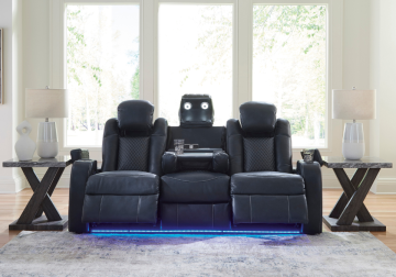 Alternative view of Fyne-Dyme Sapphire Power Reclining Sofa