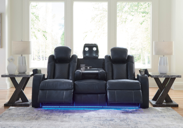 Fyne-Dyme Sapphire Power Reclining Sofa - Image 2