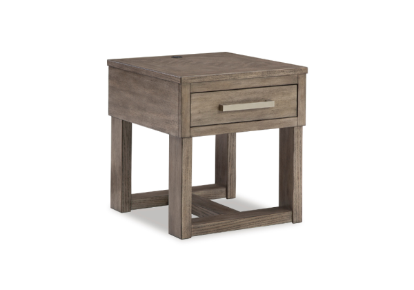 Loyaska Brown End Table - Image 2