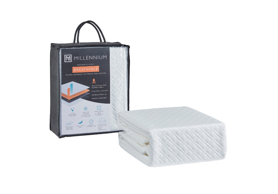 Basic White Twin Mattress Protector