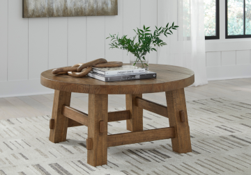 Mackifeld Brown Cocktail Table
