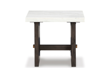 Alternative view of Burkhaus Brown End Table