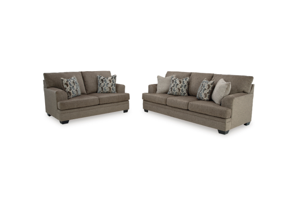Stonemeade Nutmeg Sofa Set - Image 2