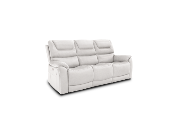 Turin Dove Power Reclining Sofa - Image 2