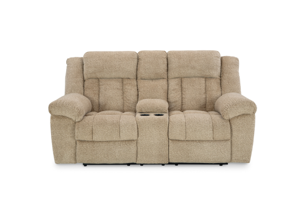 Tip-Off Wheat Power Reclining Sofa Set - Image 4