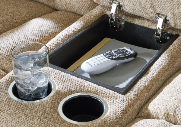 Tip-Off Wheat Power Reclining Loveseat - Image 5