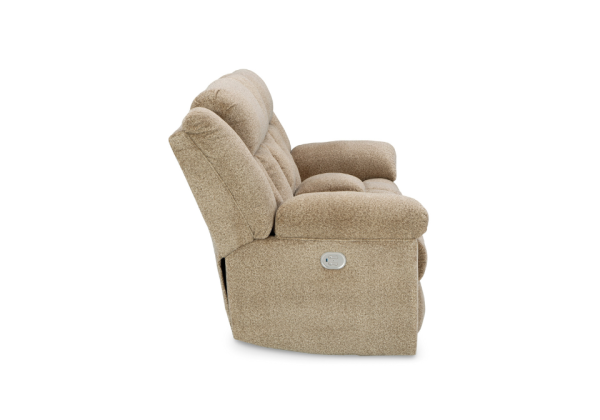 Tip-Off Wheat Power Reclining Loveseat - Image 4