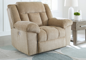 Tip-Off Wheat Power Recliner