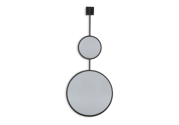 Alternative view of Brewer Black Accent Mirror