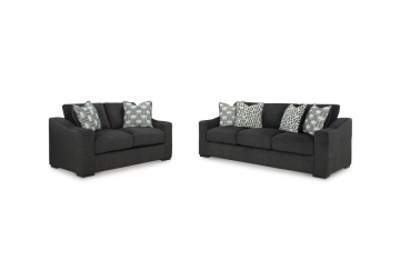 Alternative view of Wryenlynn Onyx Sofa Set